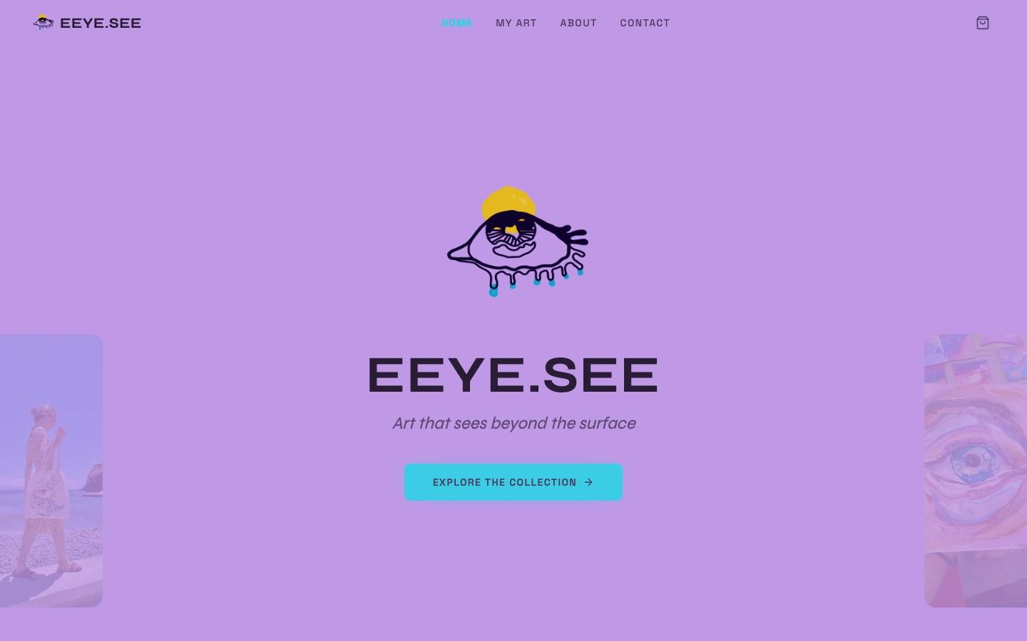 EEYE.SEE: Website and online shop